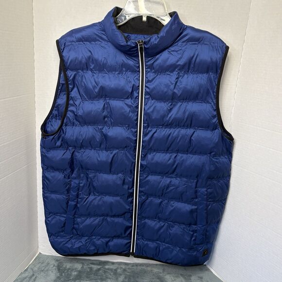Michael Kors Other - Michael Kors Men’s Puffer Vest Blue Quilted Size Large